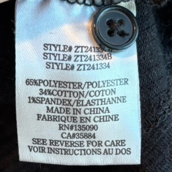 Z Supply Solace Jersey Sleeveless Button-Up Blouse Top - Picture 7 of 7